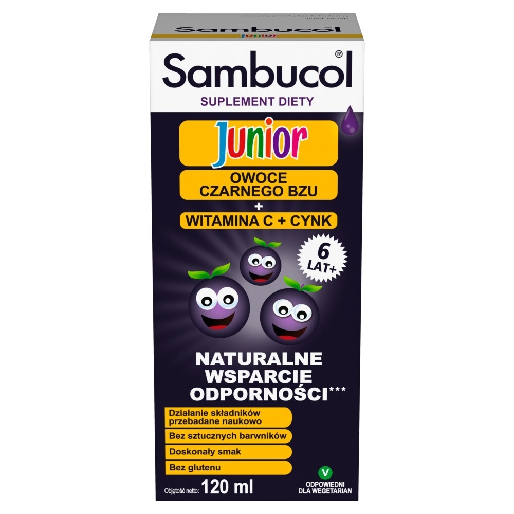 Sambucol Junior płyn 120 ml