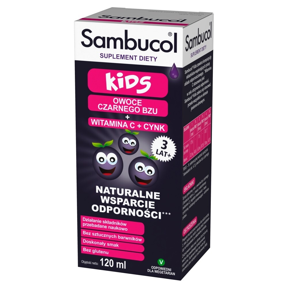 Sambucol Kids płyn 120 ml