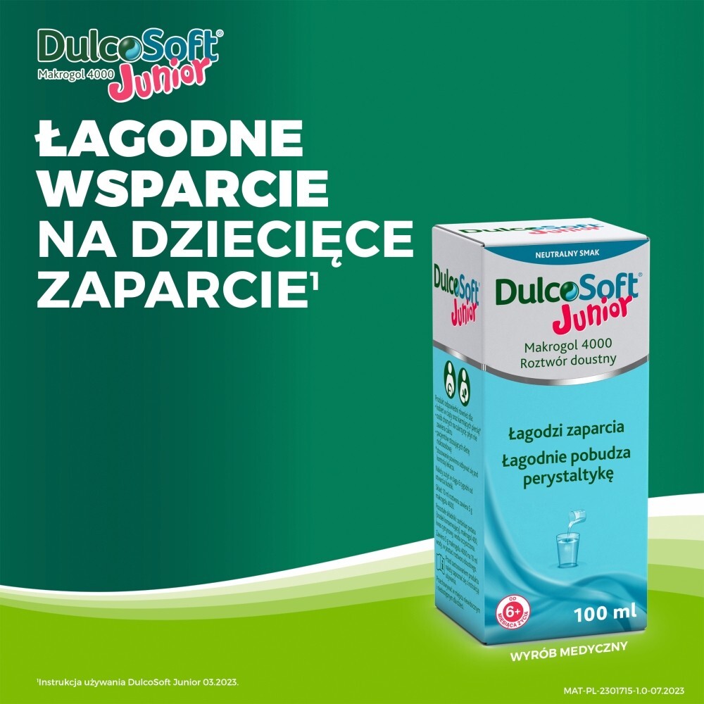 Sanofi DulcoSoft Junior Wyrób medyczny roztwór doustny 100 ml