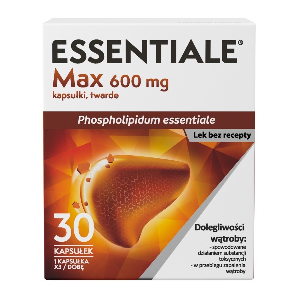 Sanofi Essentiale Max Kapsułki 30 sztuk
