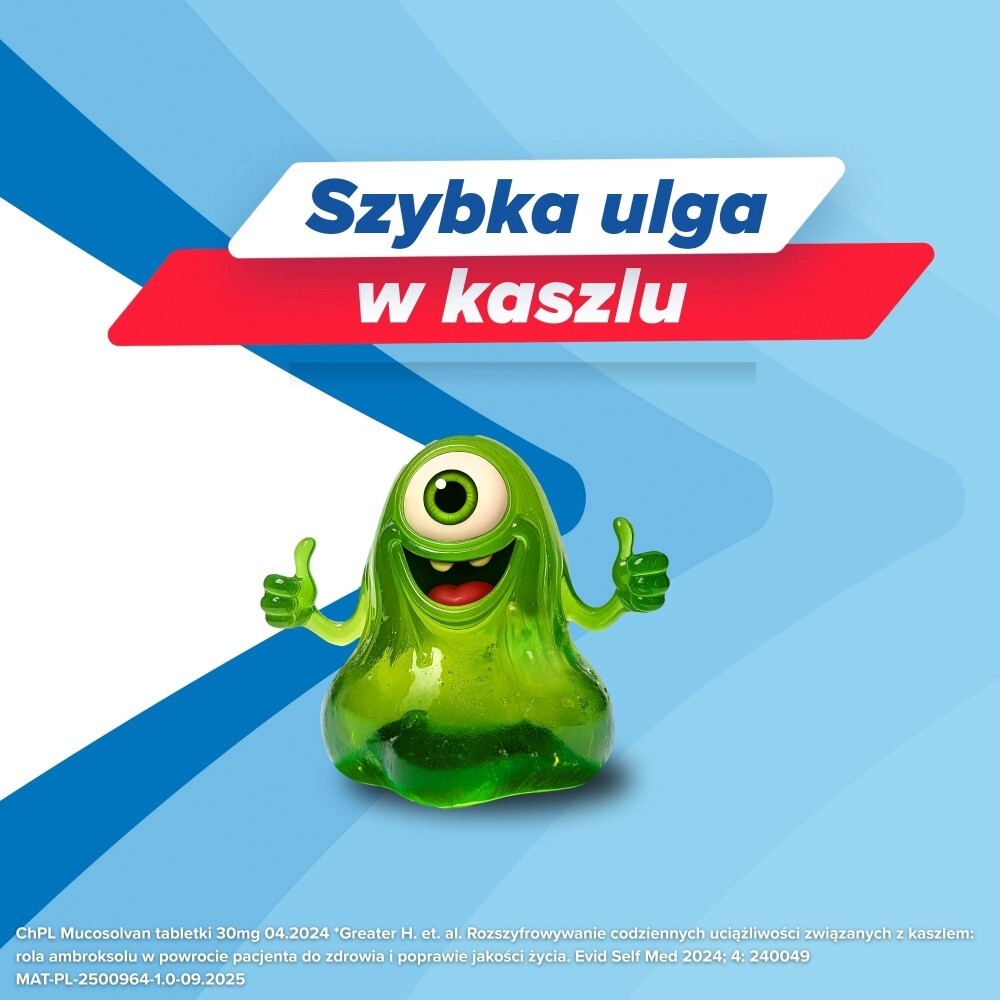 Sanofi Mucosolvan Tabletki 20 sztuk