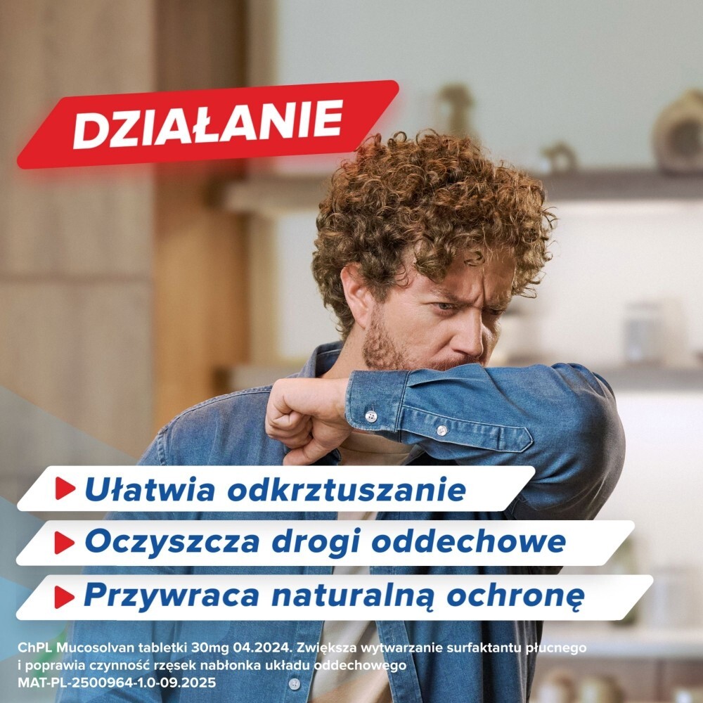 Sanofi Mucosolvan Tabletki 20 sztuk