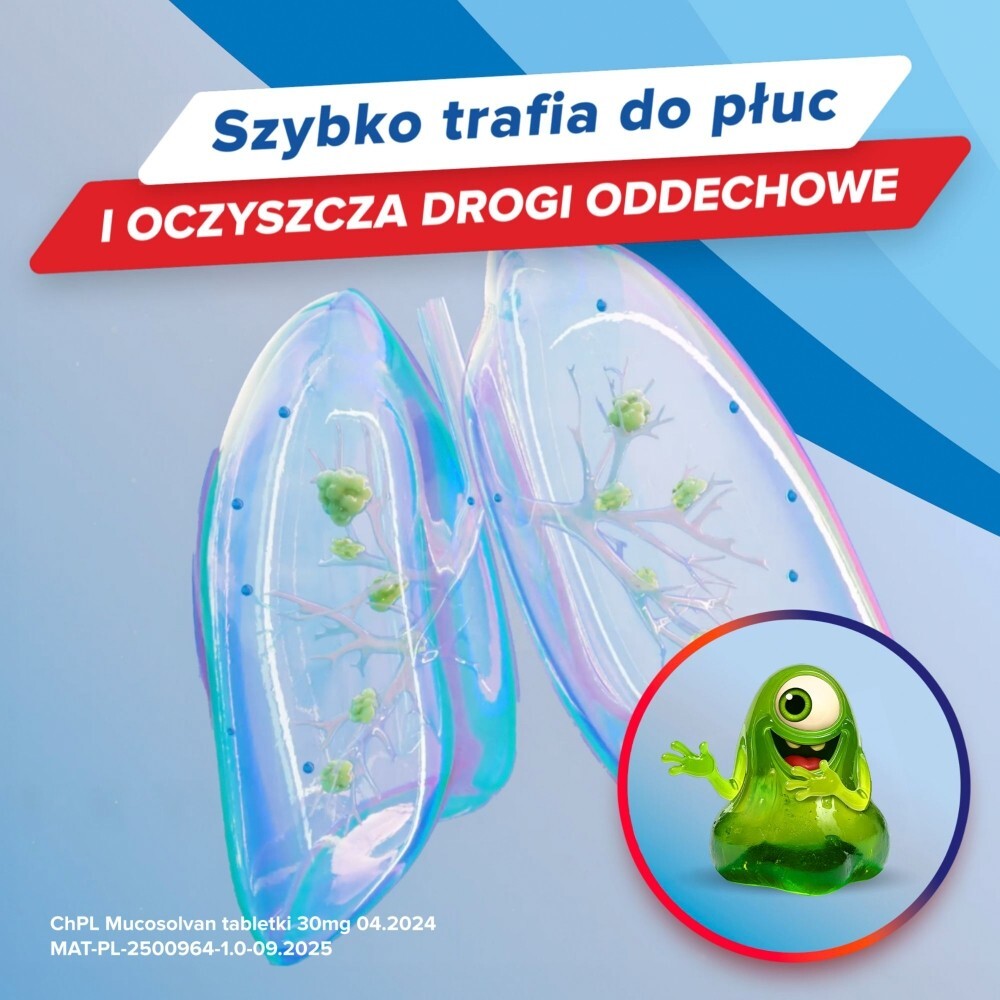 Sanofi Mucosolvan Tabletki 20 sztuk