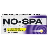 Sanofi No-Spa 40 mg Tabletki 40 sztuk