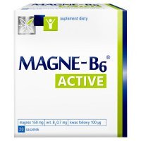 Sanofi Suplement diety Magne-B6 Active 34 g (20 sztuk)