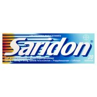 Saridon, 250 mg+150 mg+50 mg, tabletki, 20 tabletek