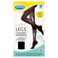 Scholl Light Legs Rajstopy uciskowe 60 DEN rozmiar S czarne