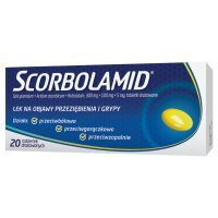 Scorbolamid, tabletki drażowane, 20 tabletek