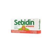 Sebidin Intensive 5 mg + 5 mg, bez cukru, 20 tabletek do ssania