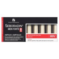 Seboradin Men Ampułki Forte, przeciw wypadaniu włosów, 14 ampułek x 5,5 ml