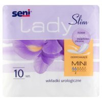Seni Lady Slim Mini, wkładki urologiczne, 10 sztuk