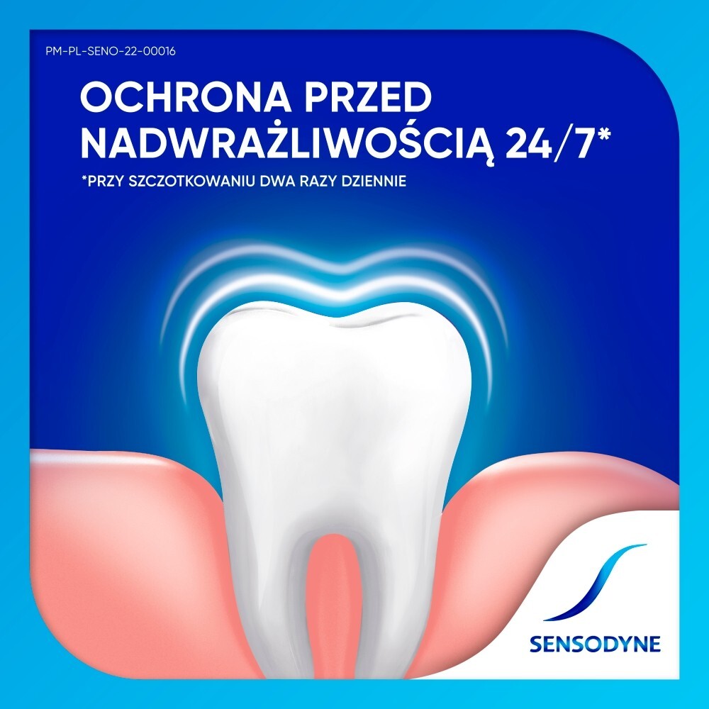 Sensodyne Extra Whitening, wybielająca pasta do zębów z fluorkiem, 75 ml