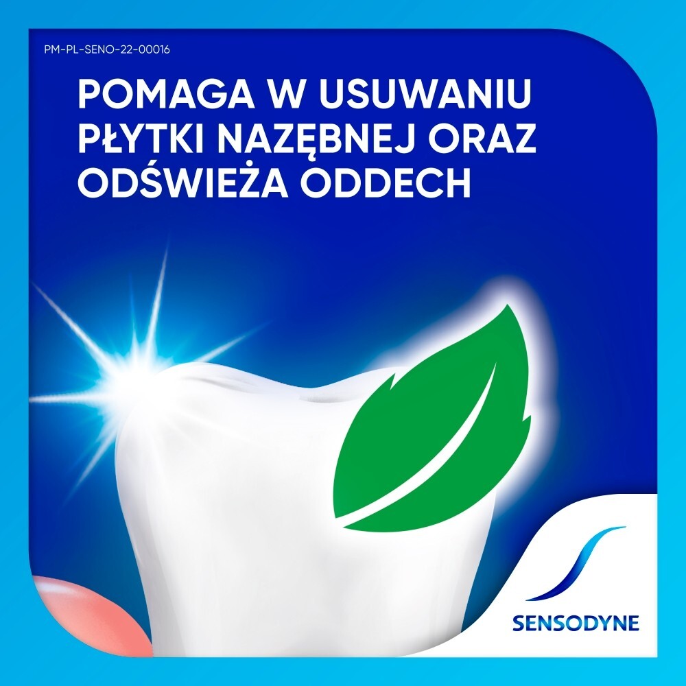 Sensodyne Extra Whitening, wybielająca pasta do zębów z fluorkiem, 75 ml