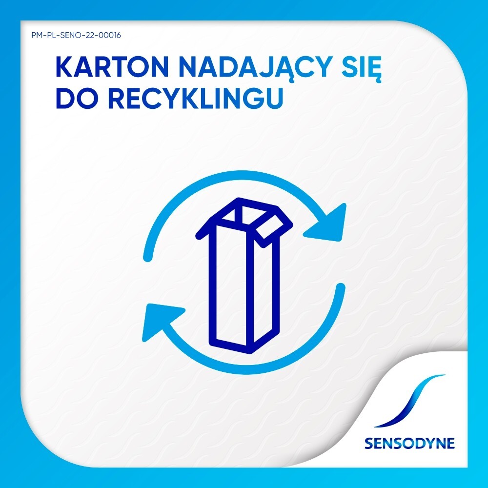 Sensodyne Extra Whitening, wybielająca pasta do zębów z fluorkiem, 75 ml