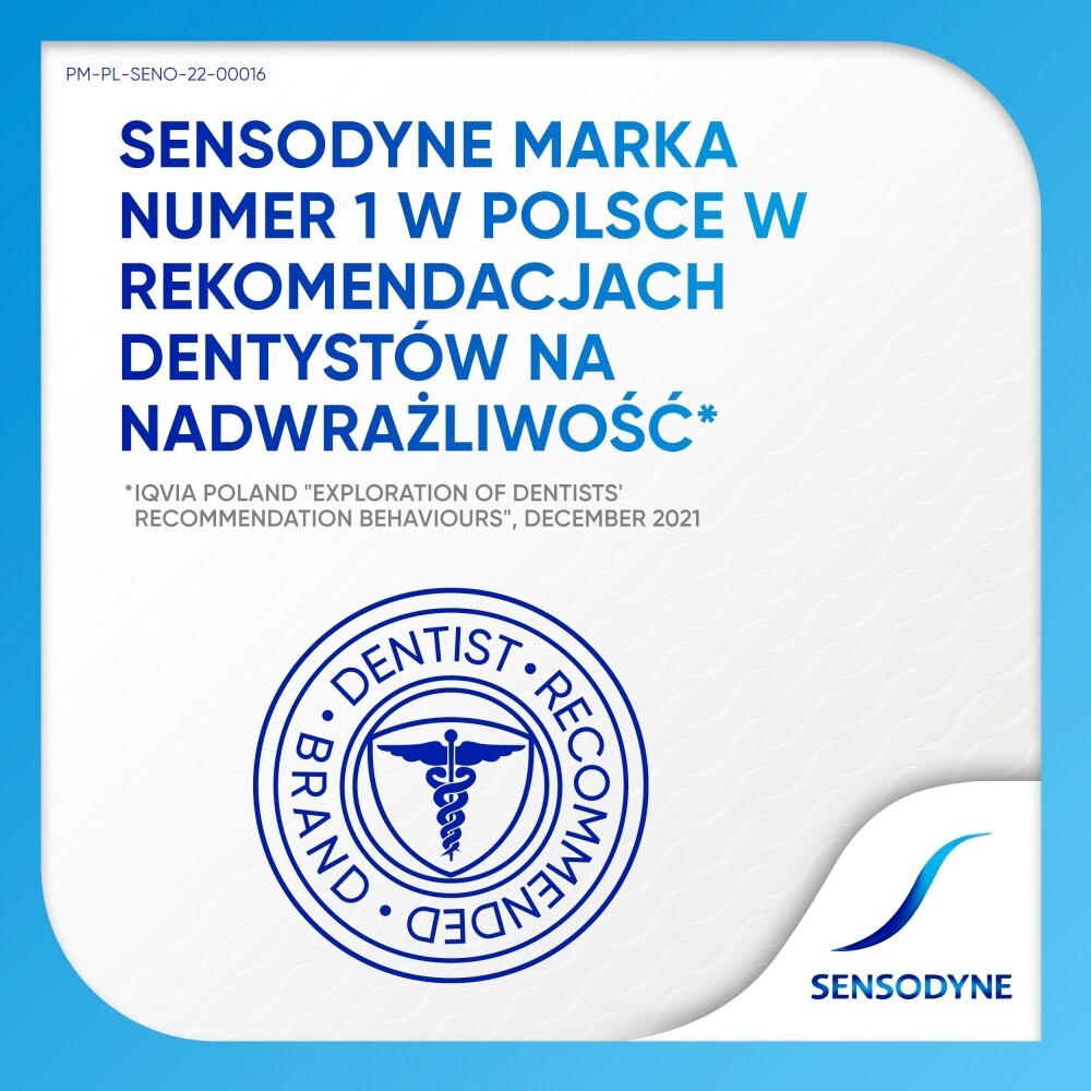 Sensodyne Fluoride, pasta z fluorem do nadwrażliwych zębów o miętowym smaku, 75 ml