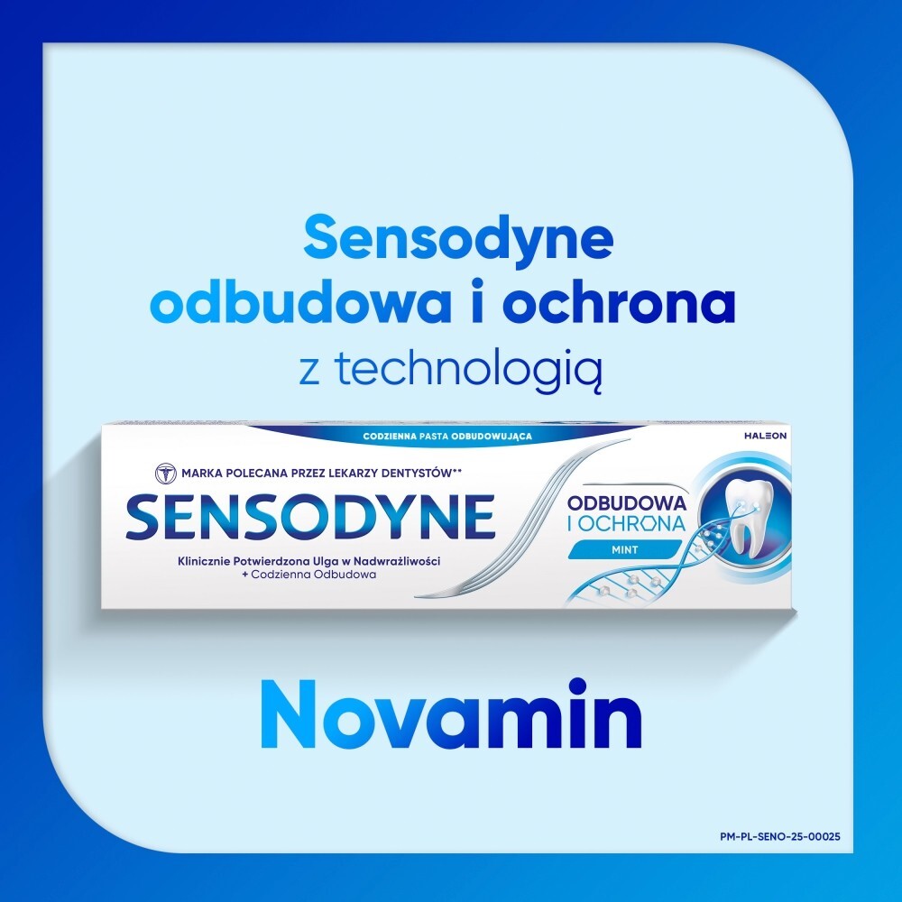 Sensodyne Odbudowa i Ochrona, pasta do zębów, 75 ml
