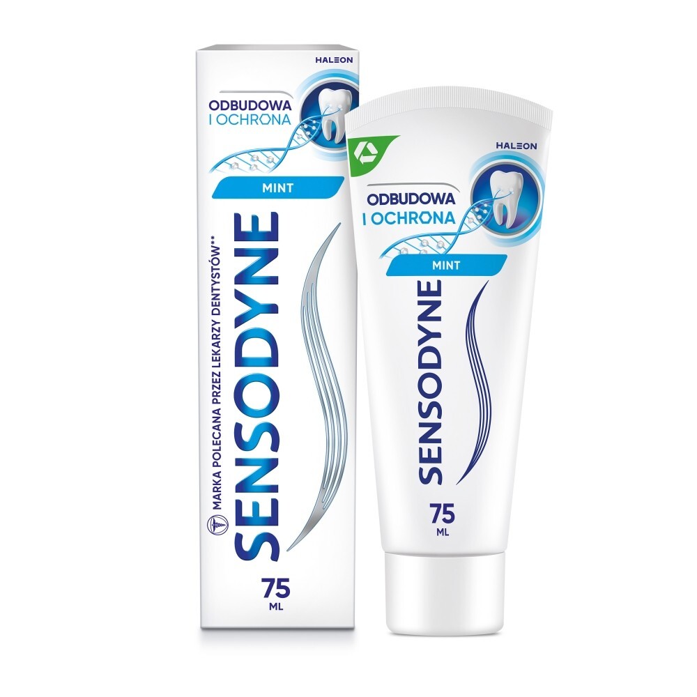 Sensodyne Odbudowa i Ochrona, pasta do zębów, 75 ml