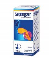 Septogard, 1,5 mg/ml, aerozol do stosowania w jamie ustnej, 30 ml