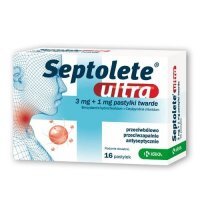 Septolete Ultra, 16 pastylek