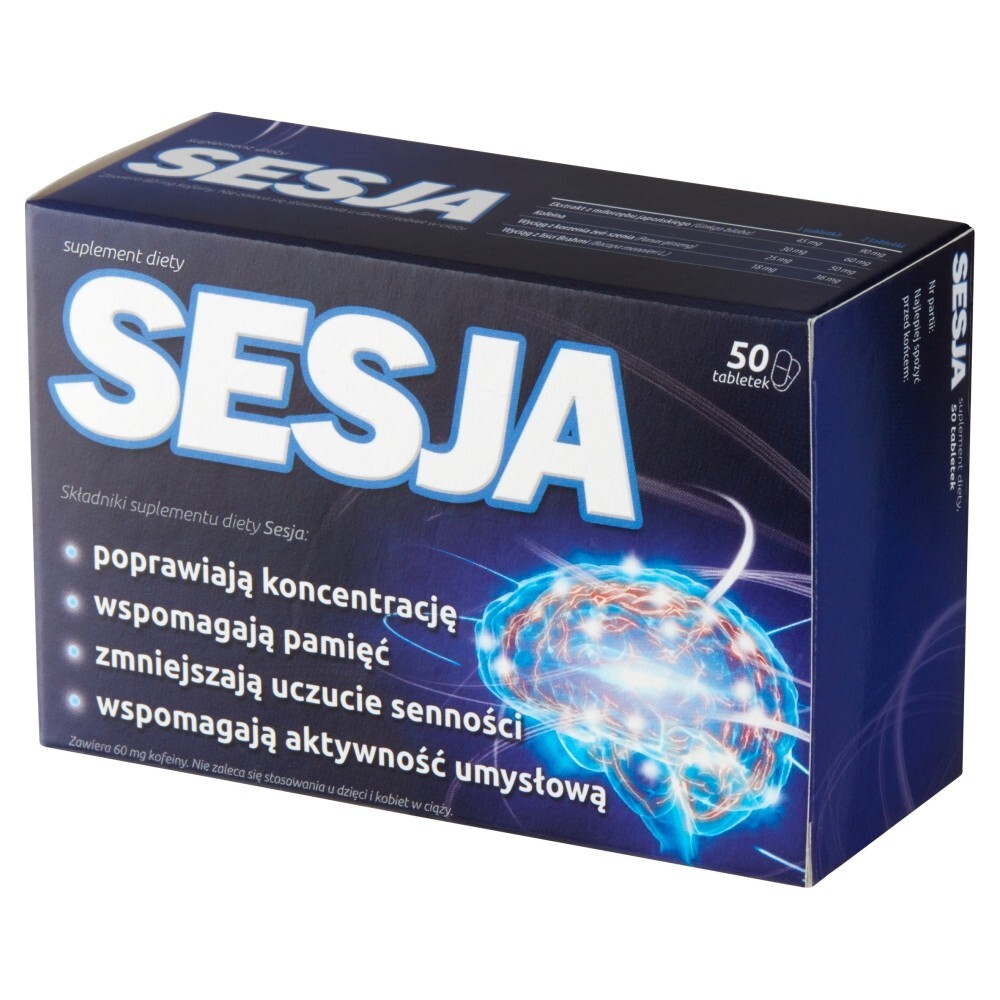 Sesja Suplement diety 50 sztuk