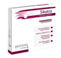 Sikatris, silikonowy plastrer na blizny, 10 cm x 10 cm, 1 sztuka