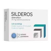 Silderos 25 mg, 2 tabletki