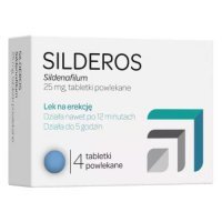 Silderos 25 mg, 4 tabletki