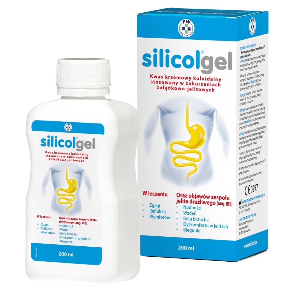 Silicolgel, żel doustny, 200 ml