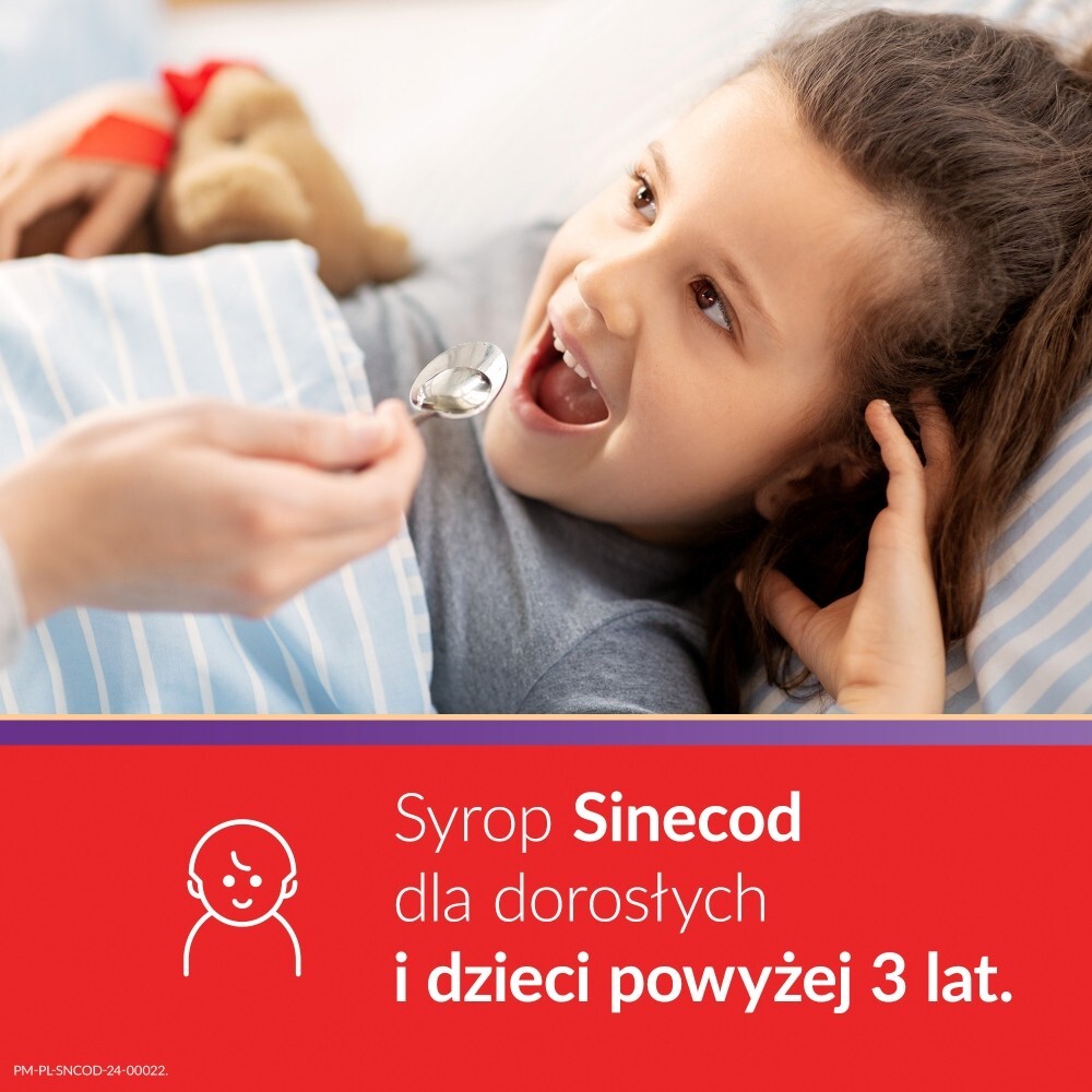 Sinecod 1,5 mg/ml Lek przeciwkaszlowy syrop 100 ml