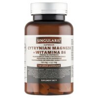 Singularis Cytrynian magnezu + Witamina B6, tabletki powlekane, 120 tabletek