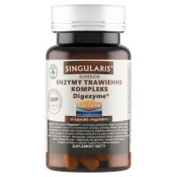 Singularis Enzymy trawienne Digezyme, 150 mg, kapsułki, 30 kapsułek