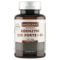Singularis Koenzym Q 10 forte + B1 Superior, kapsułki miękkie, 60 kapsułek