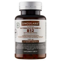 Singularis Naturalna Witamina B12, metylokobalamina, 120 kapsułek