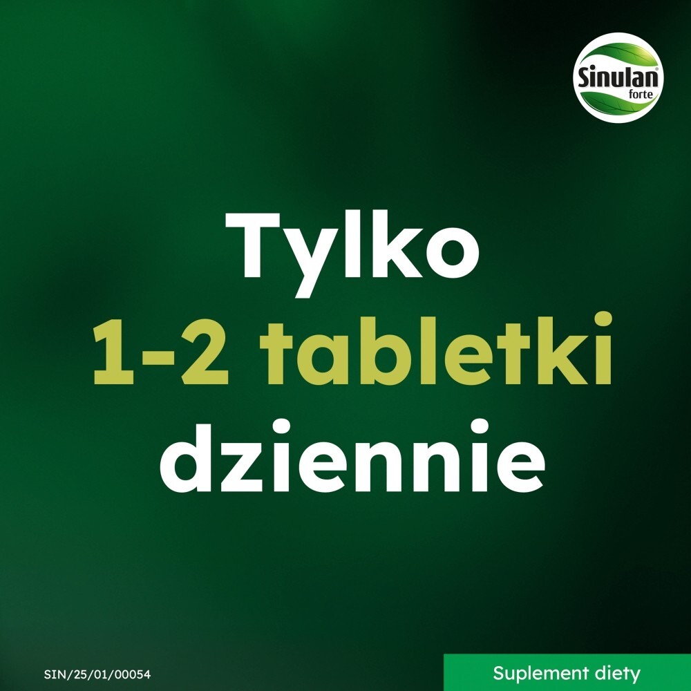 Sinulan Duo Forte, tabletki powlekane, 60 tabletek