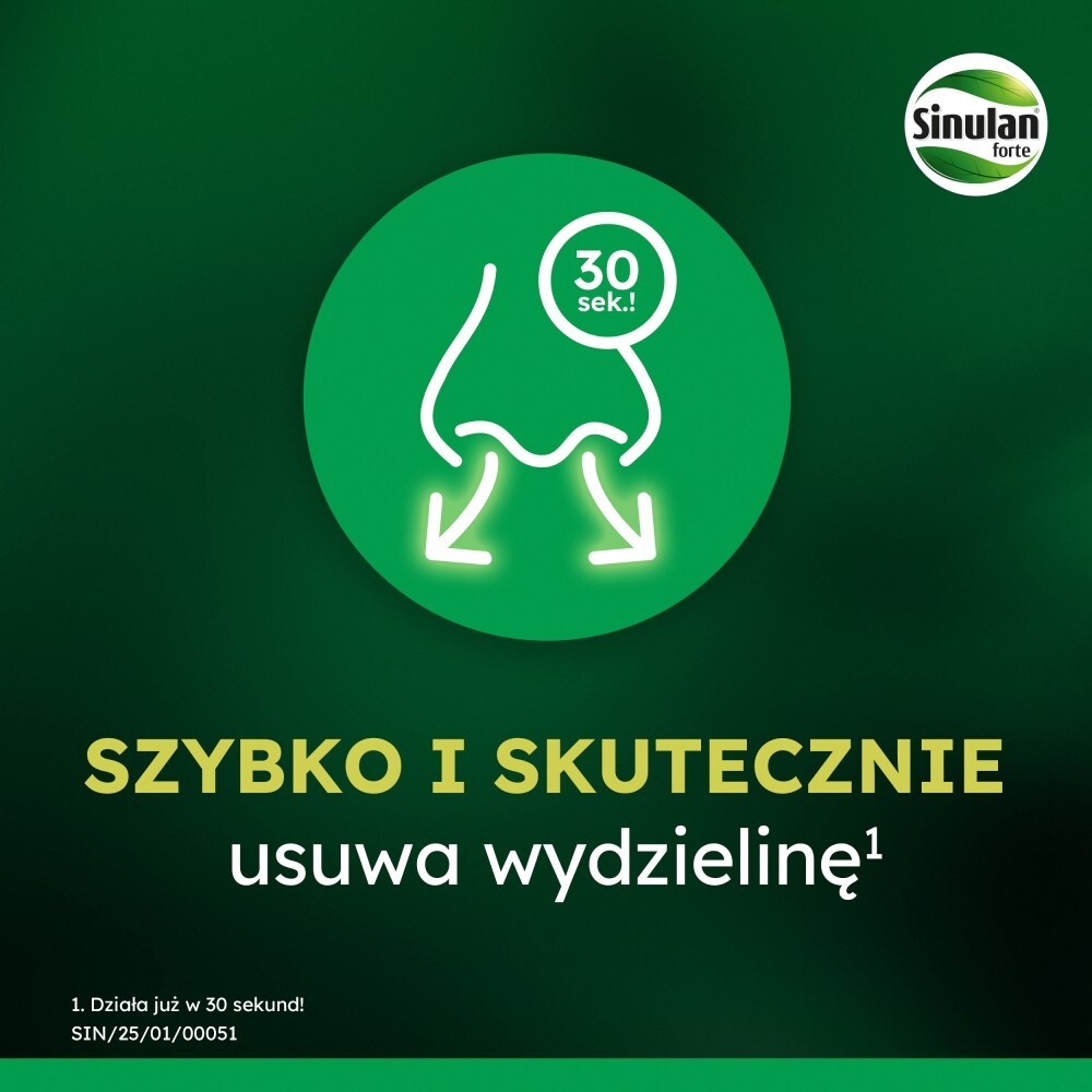 Sinulan Forte Express Junior Wyrób medyczny aerozol do nosa 20 ml