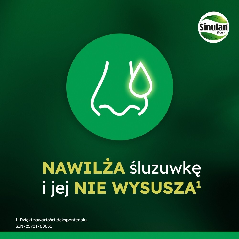 Sinulan Forte Express Junior Wyrób medyczny aerozol do nosa 20 ml