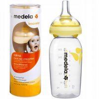 Smoczek Calma w zestawie z butelką 250 ml