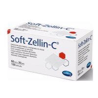 Soft-Zellin-C, płatki włókninowe nasączone alkoholem, 100 sztuk
