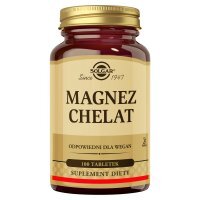 Solgar Magnez Chelat, tabletki, 100 tabletek