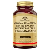 Solgar Omega 3 1764 mg, EPA/DHA, kapsułki, 50 kapsułek