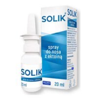 Solik, spray do nosa z ektoiną, 20 ml