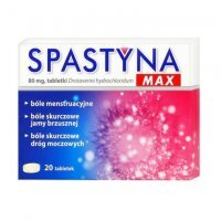 Spastyna Max, 80 mg, tabletki, 2 tabletek