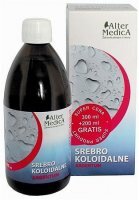 Srebro koloidalne 37 PPM, tonik, 300 ml + 200 ml