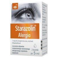 Starazolin Alergia krople do oczu roztwór 1 mg/ml 5 ml x 2