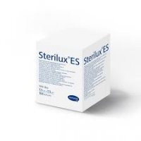 Sterilux ES, kompresy niejałowe, 13-nitkowe, 8 warstwowe, 7,5 cm x 7,5 cm, 100 sztuk
