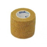 Stokban Samoprzylepny bandaż elastyczny, kolor cielisty, 5 cm x 4,5 m