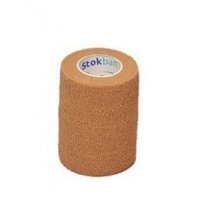 Stokban Samoprzylepny bandaż elastyczny, kolor cielisty, 7,5 cm x 4,5 m