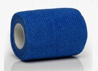 Stokban Samoprzylepny bandaż elastyczny, kolor niebieski, 7,5 cm x 4,5 m