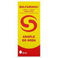 Sulfarinol, krople do nosa, 20 ml