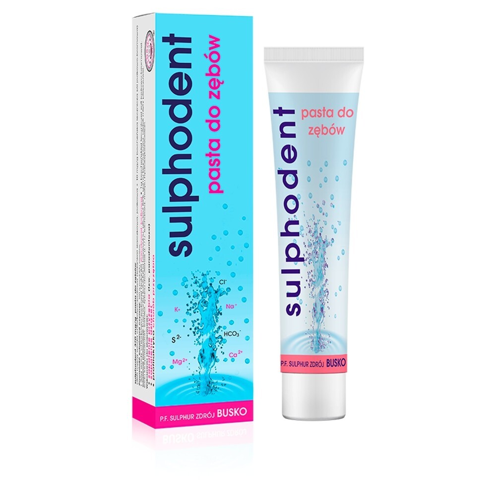 Sulphodent, 370 mg/g, pasta do zębów, 60 g